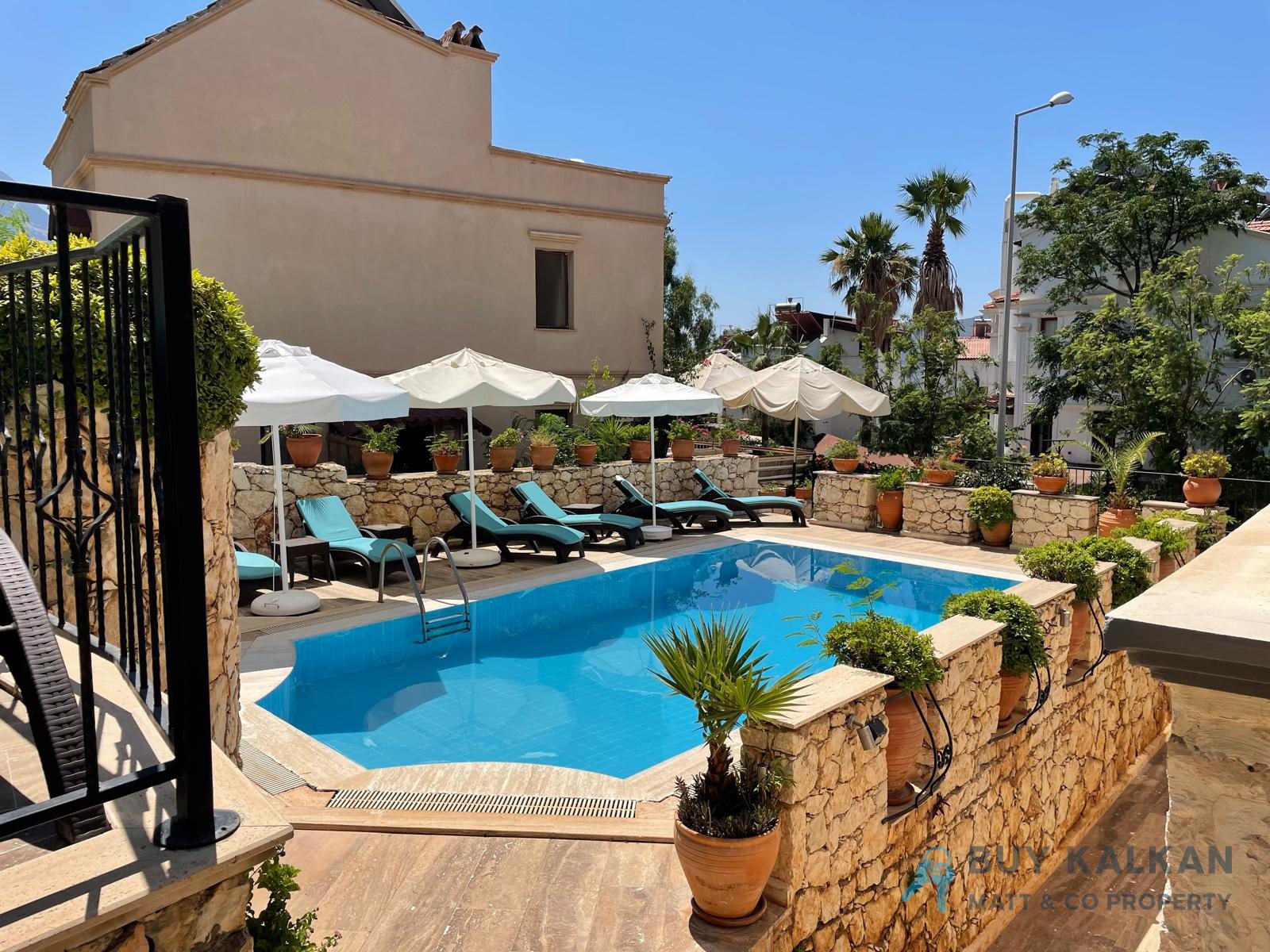 Villa Deniz: 1-bedroom apartment in Ortaalan, Kalkan (photo 1 of 16)