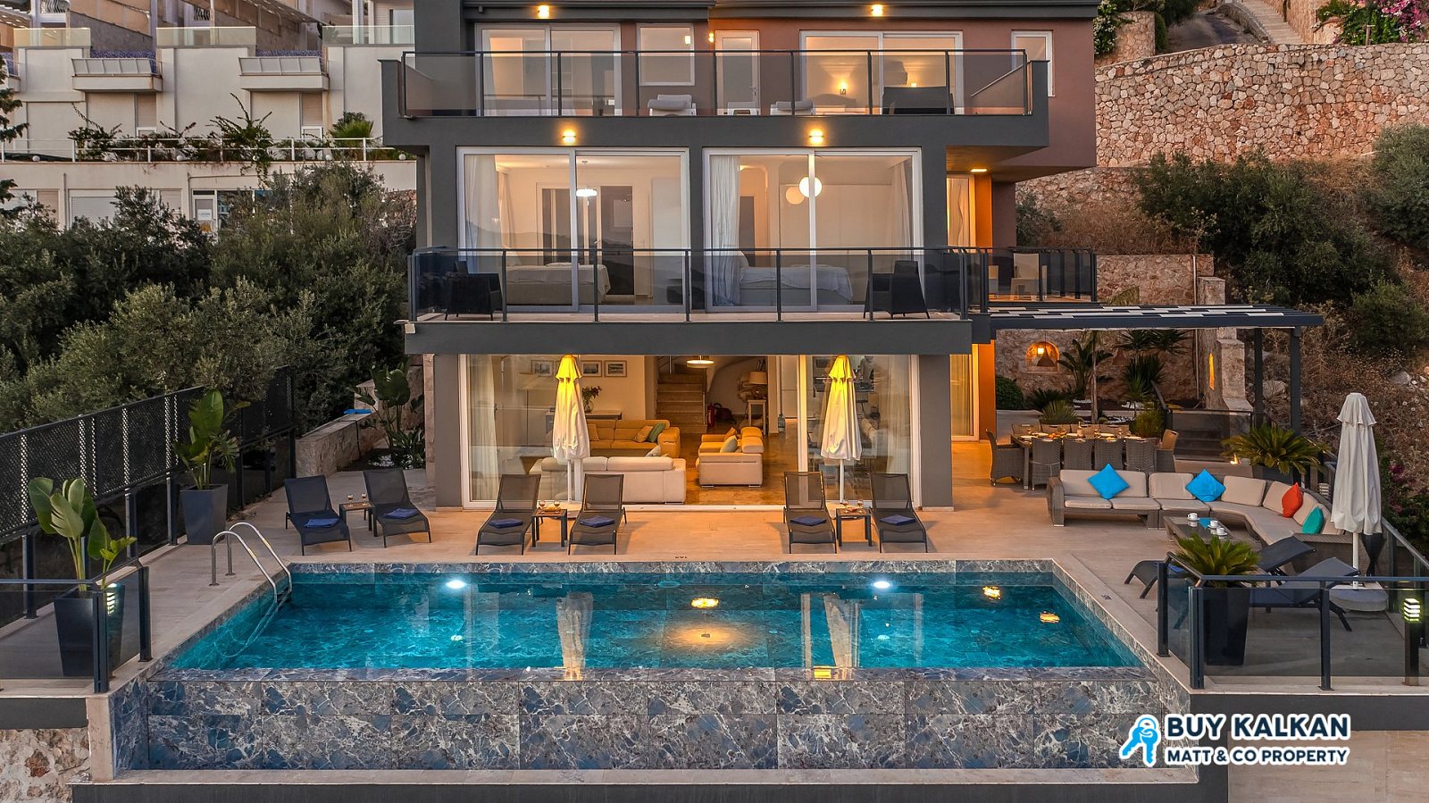 Villa Begonvil: 5-bedroom luxury villa in Kızıltaş, Kalkan (photo 1 of 24)
