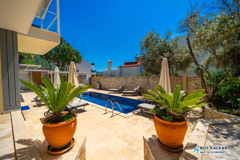 Villa Papatya: 5-bedroom villa in Ortaalan, Kalkan (photo 9 of 24)