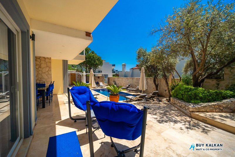 Villa Papatya: 5-bedroom villa in Ortaalan, Kalkan (photo 10 of 24)