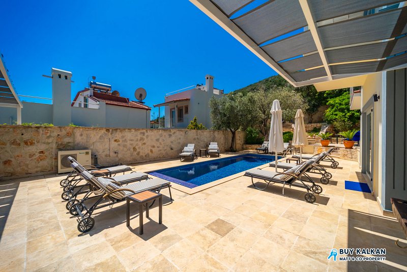 Villa Papatya: 5-bedroom villa in Ortaalan, Kalkan (photo 11 of 24)