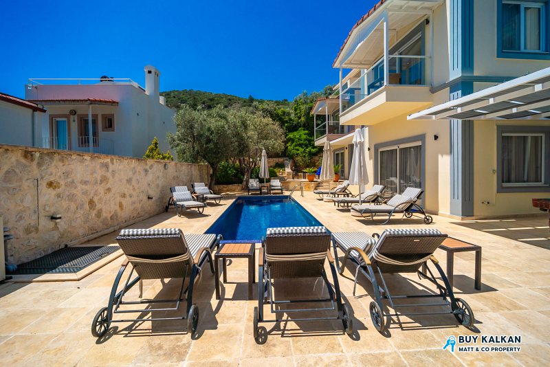 Villa Papatya: 5-bedroom villa in Ortaalan, Kalkan (photo 12 of 24)
