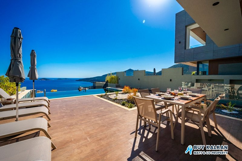 Villa Ilgaz: 3-bedroom villa in Kalamar, Kalkan (photo 8 of 24)