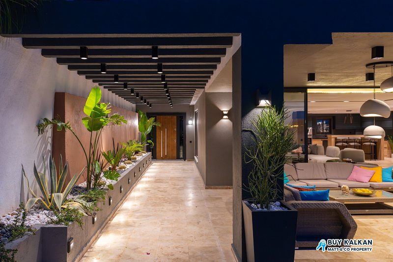 Villa Zeytin: 6-bedroom luxury villa in Ortaalan, Kalkan (photo 5 of 24)
