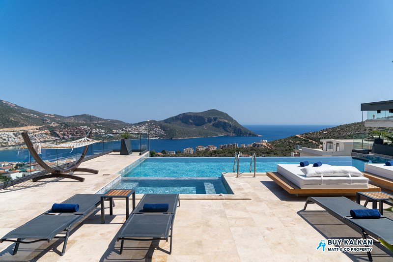 Villa Zeytin: 6-bedroom luxury villa in Ortaalan, Kalkan (photo 7 of 24)