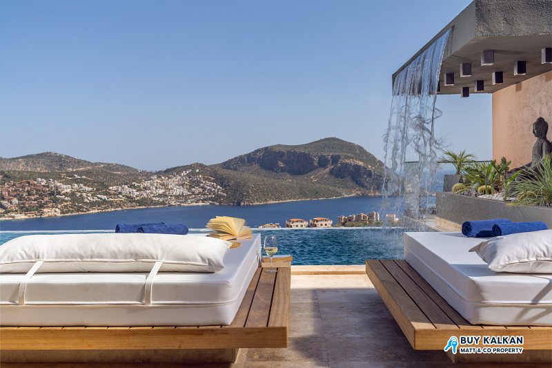 Villa Zeytin: 6-bedroom luxury villa in Ortaalan, Kalkan (photo 8 of 24)
