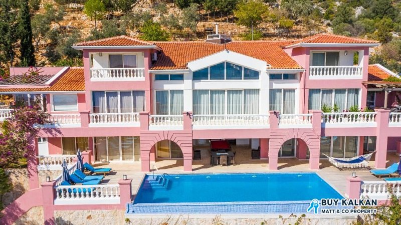 Villa Poyraz: 9-bedroom luxury villa in Kömürlük, Kalkan (photo 2 of 24)