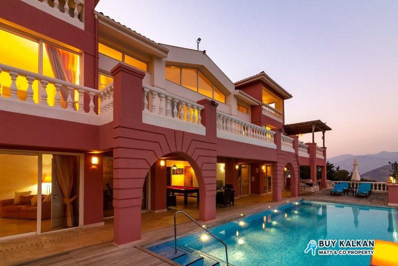 Villa Poyraz: 9-bedroom luxury villa in Kömürlük, Kalkan (photo 4 of 24)