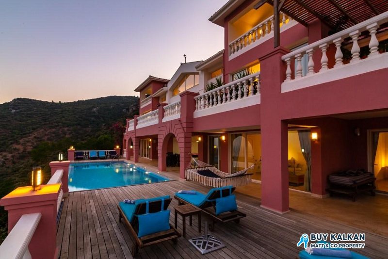 Villa Poyraz: 9-bedroom luxury villa in Kömürlük, Kalkan (photo 7 of 24)