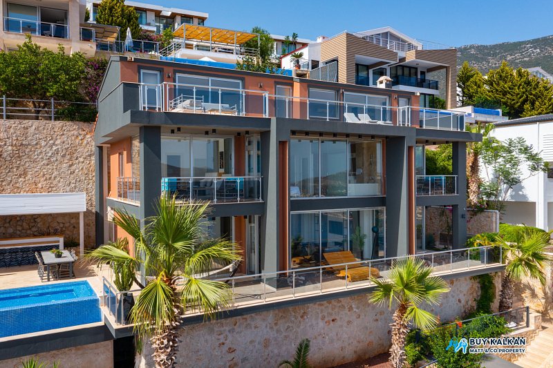 Villa Nergis: 6-bedroom luxury villa in Kalamar, Kalkan (photo 3 of 24)