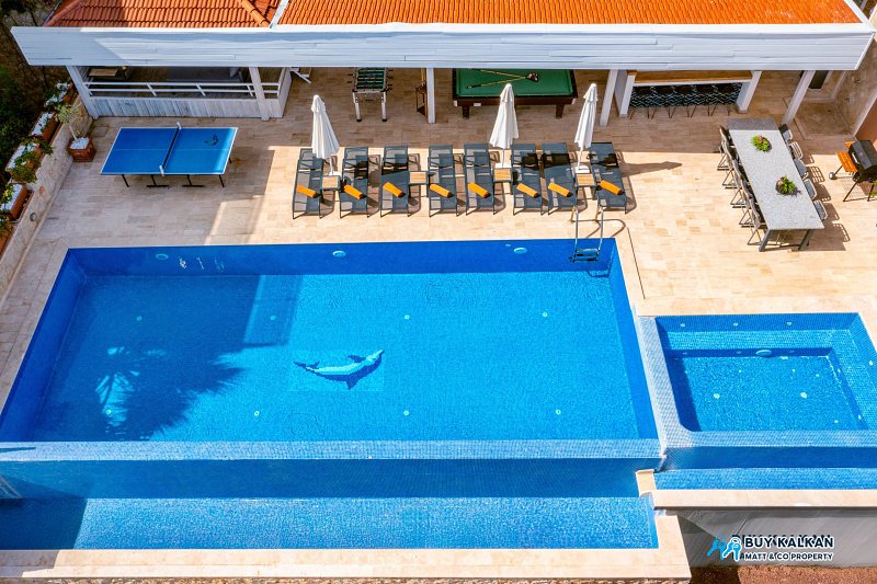 Villa Nergis: 6-bedroom luxury villa in Kalamar, Kalkan (photo 7 of 24)