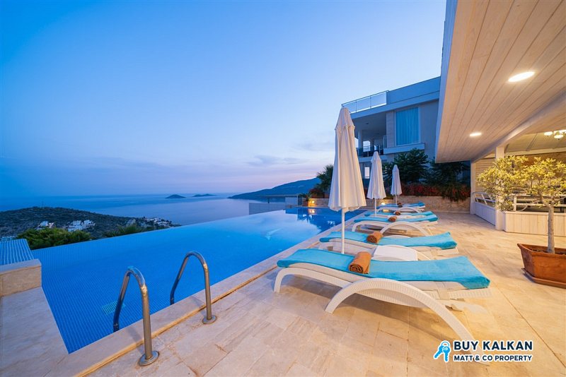 Villa Nergis: 6-bedroom luxury villa in Kalamar, Kalkan (photo 9 of 24)
