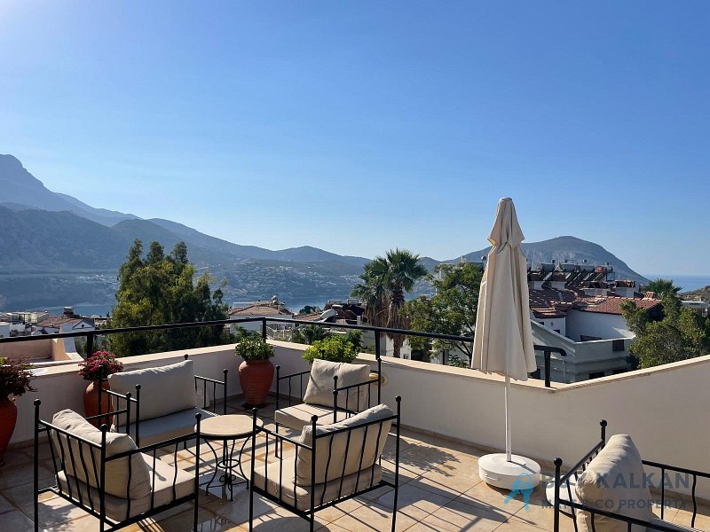 Villa Pınar: 2-bedroom apartment in Ortaalan, Kalkan (photo 6 of 20)
