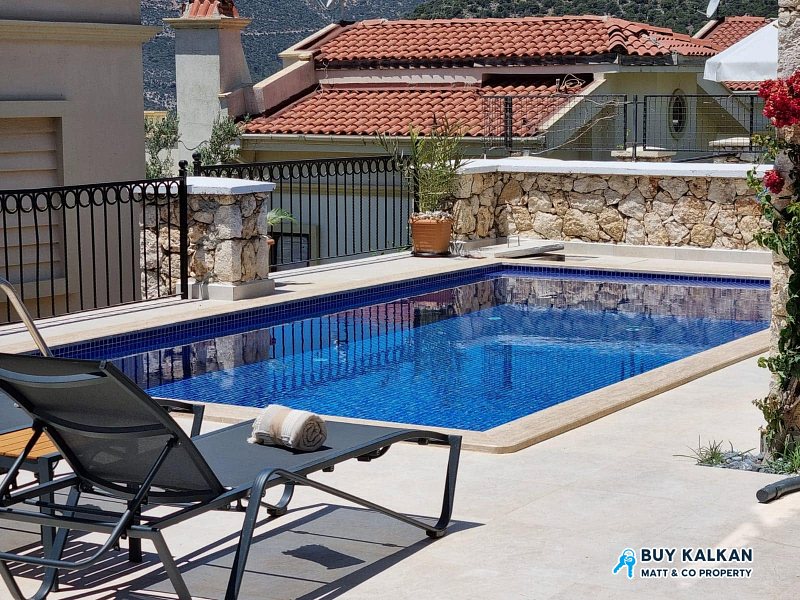 Villa Gökyüzü: 3-bedroom villa in Kalamar, Kalkan (photo 9 of 24)
