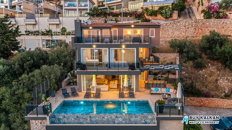 Villa Begonvil: 5-bedroom luxury villa in Kızıltaş, Kalkan (photo 2 of 24)