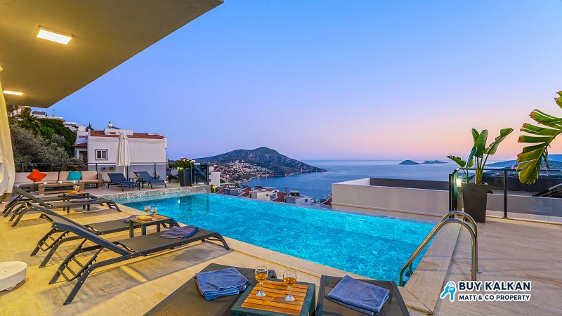 Villa Begonvil: 5-bedroom luxury villa in Kızıltaş, Kalkan (photo 6 of 24)