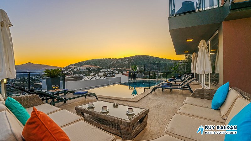 Villa Begonvil: 5-bedroom luxury villa in Kızıltaş, Kalkan (photo 9 of 24)